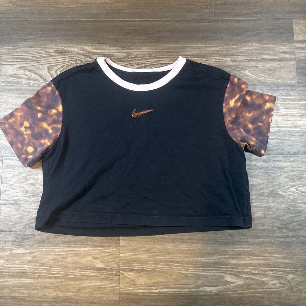 Nike Sportswear Serena Williams Design Crew Tortoise Print Size S